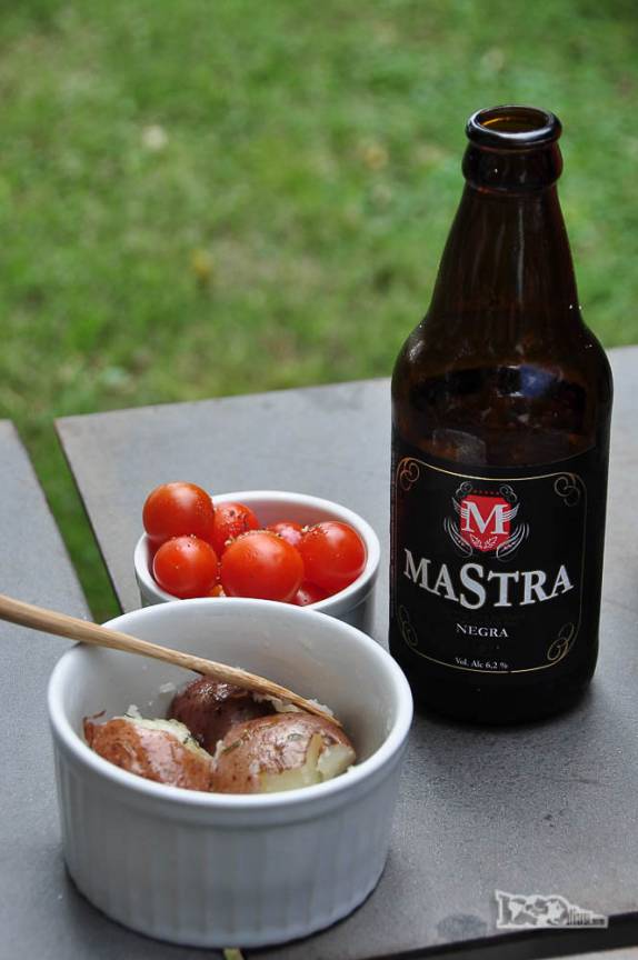 Aperitivo do nosso almoço 'slow food' no restaurante Lentas Maravilhas, em Colonia del Sacramento, no sul do Uruguai